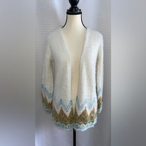 Women’s SHRINKING VIOLET plush knit‎ open
Front Cardigan size XS